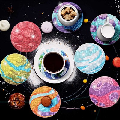 DIY dimanta gleznošanas paliktnis